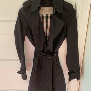 Authentic Burberry Trench Coat, Virgin wool vest
